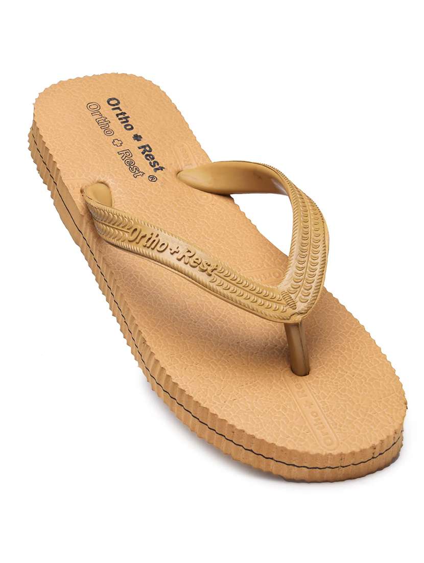 Men Tan Toe Separator Slipper - 22755912 -  Standard Image - 1