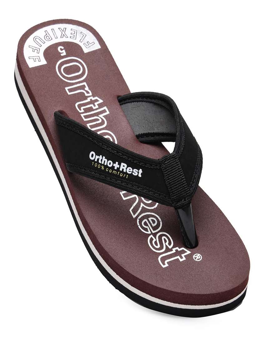 Women Maroon Orthosoft Flip Flop - 22755918 -  Standard Image - 1