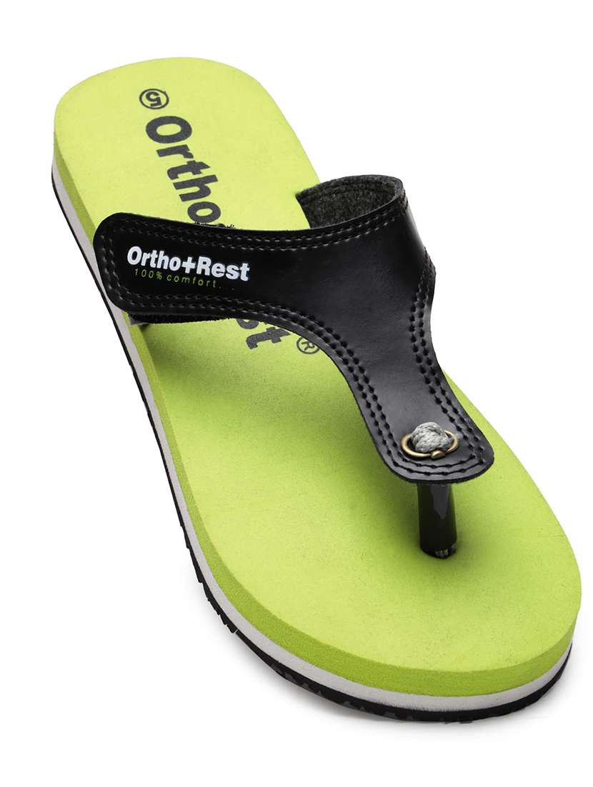 Women Olive Orthosoft Flip Flop - 22755923 -  Standard Image - 1