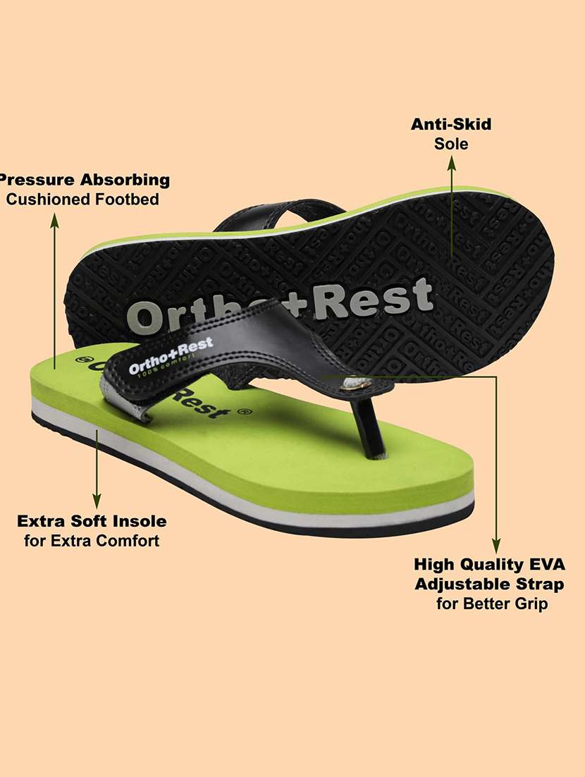 Women Olive Orthosoft Flip Flop - 22755923 -  Standard Image - 4