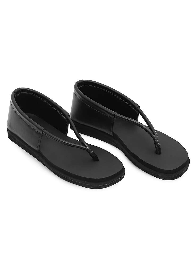 Women Solid Closed Back Flat Sandal - 22755928 -  Standard Image - 1