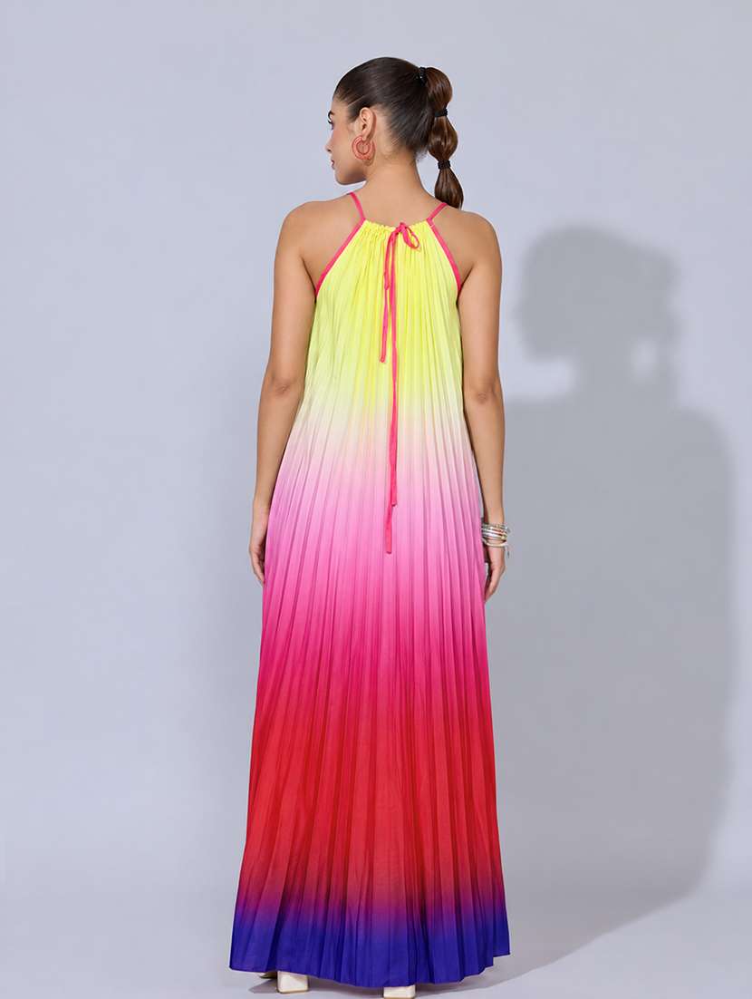 Women Ombre Sleeveless A-line Dress - 22760873 -  Standard Image - 4