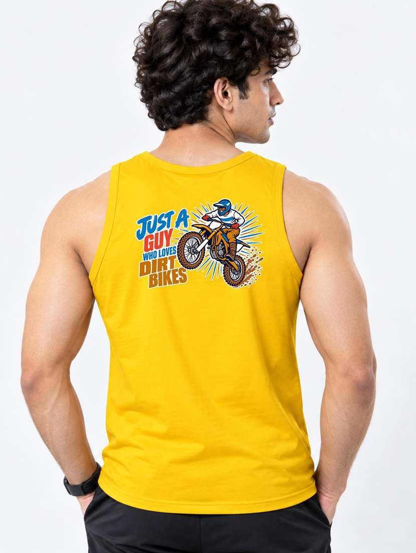 Men Printed Sleeveless Vest - 22762274 -  Standard Image - 4