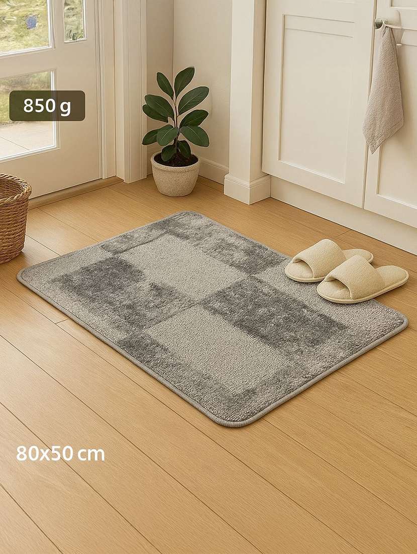 Winnercheckered Polyester Anti-slip Bath Mat - 22765382 -  Standard Image - 1