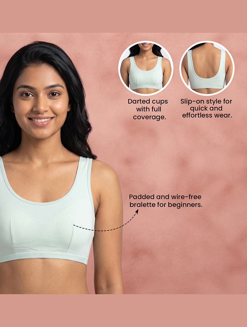 Women Solid Full Coverage Regular Bra - 22765464 -  Standard Image - 4