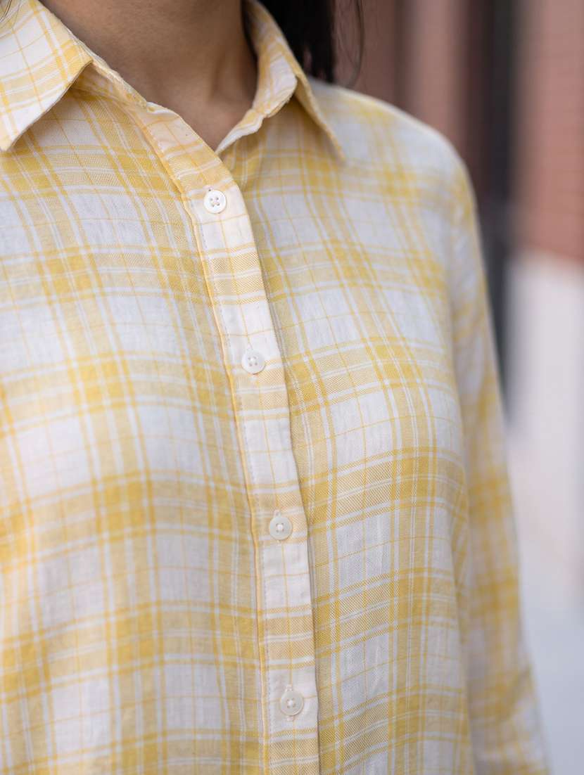 Women Checkered Long Sleeves Regular Shirt - 22765530 -  Standard Image - 1