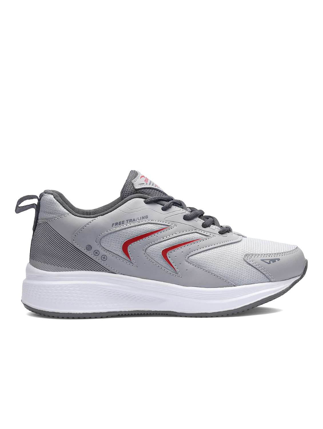 Men Solid Lace Up Sport Shoes - 22765632 -  Standard Image - 1