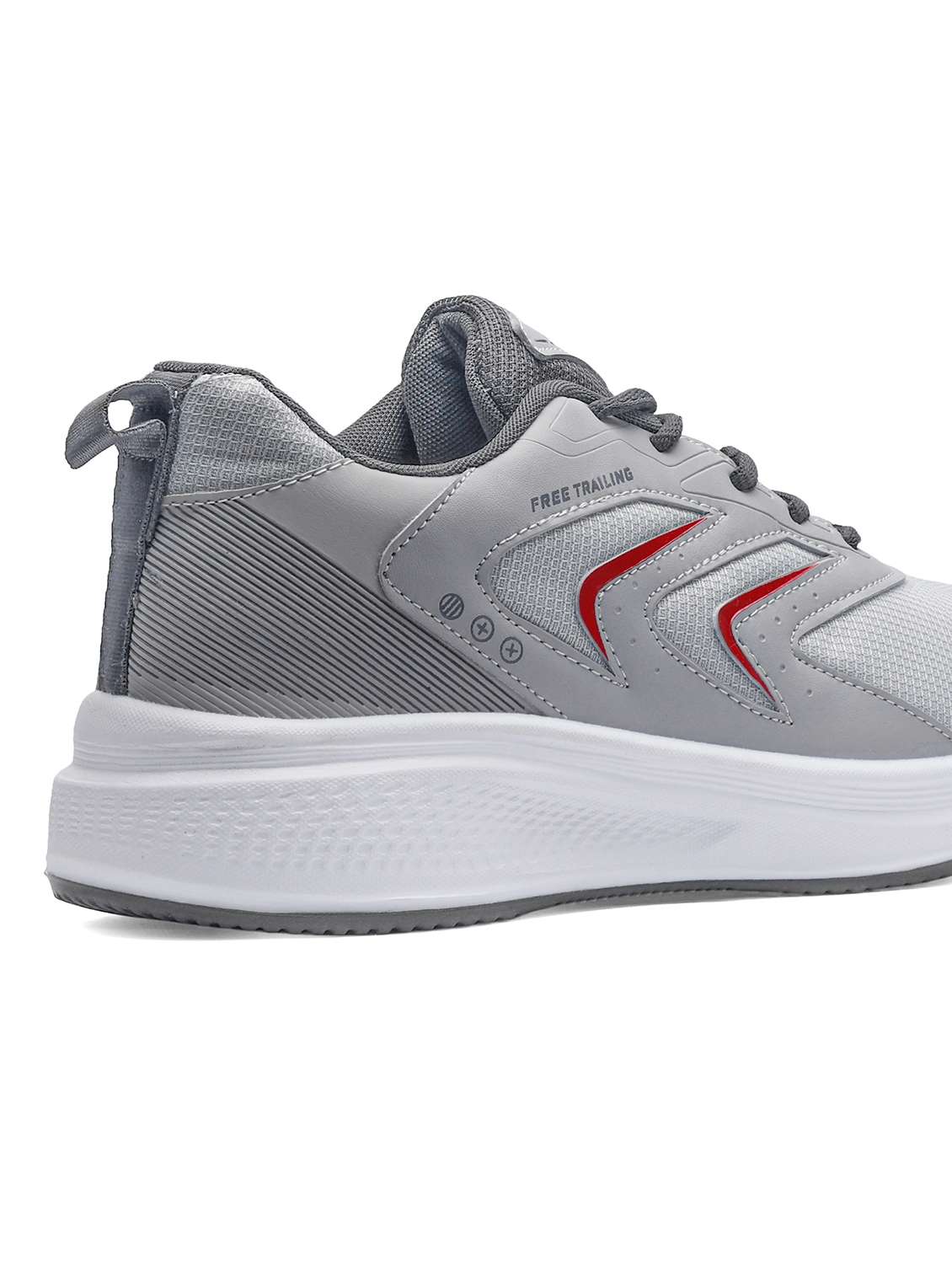 Men Solid Lace Up Sport Shoes - 22765632 -  Standard Image - 4