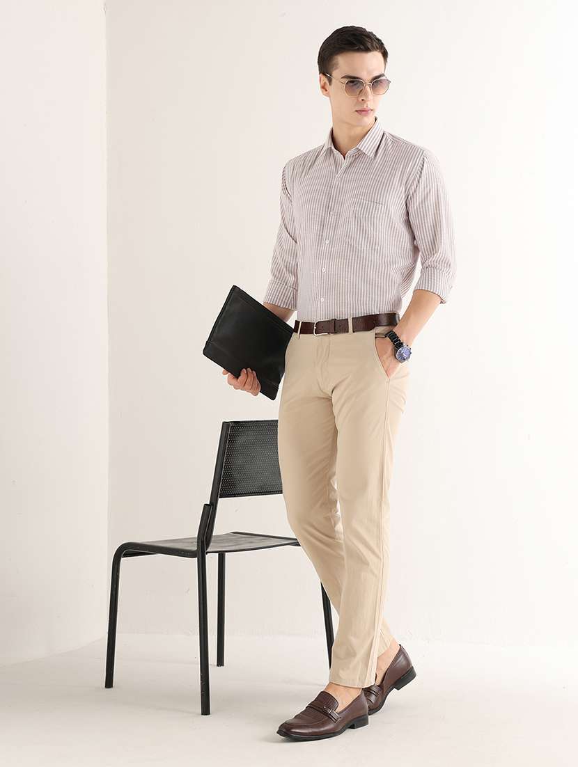 Women Striped Long Sleeves Formal Shirt - 22765781 -  Standard Image - 4