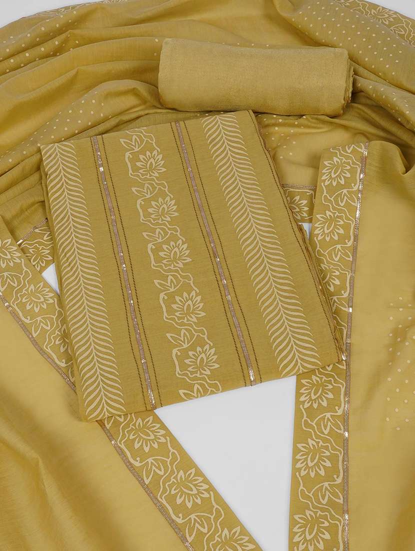 Women Printed Unstitched Suit Set - 22765847 -  Standard Image - 1