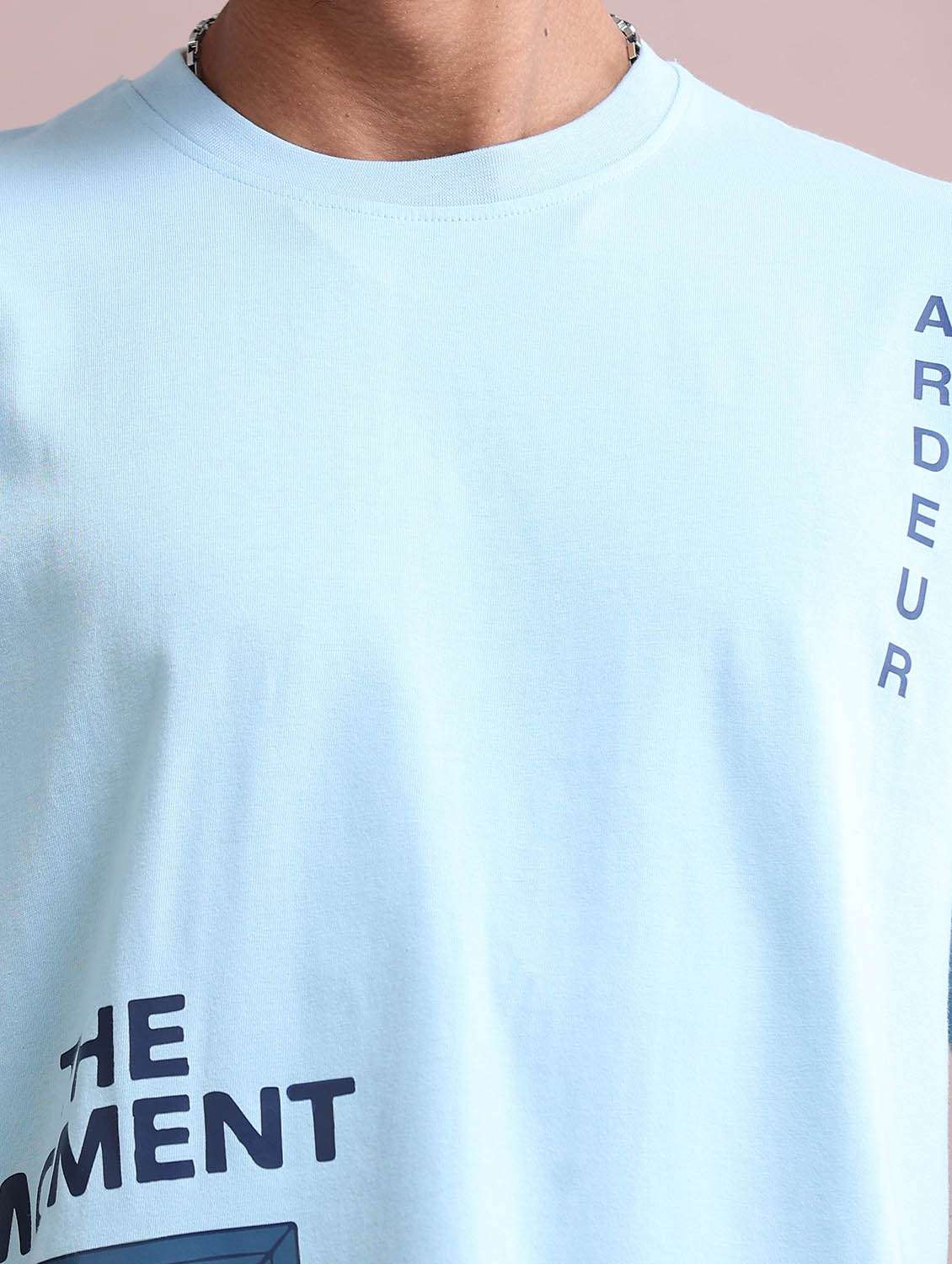 Men Printed Short Sleeve Loose Fit T-shirt - 22766741 -  Standard Image - 1