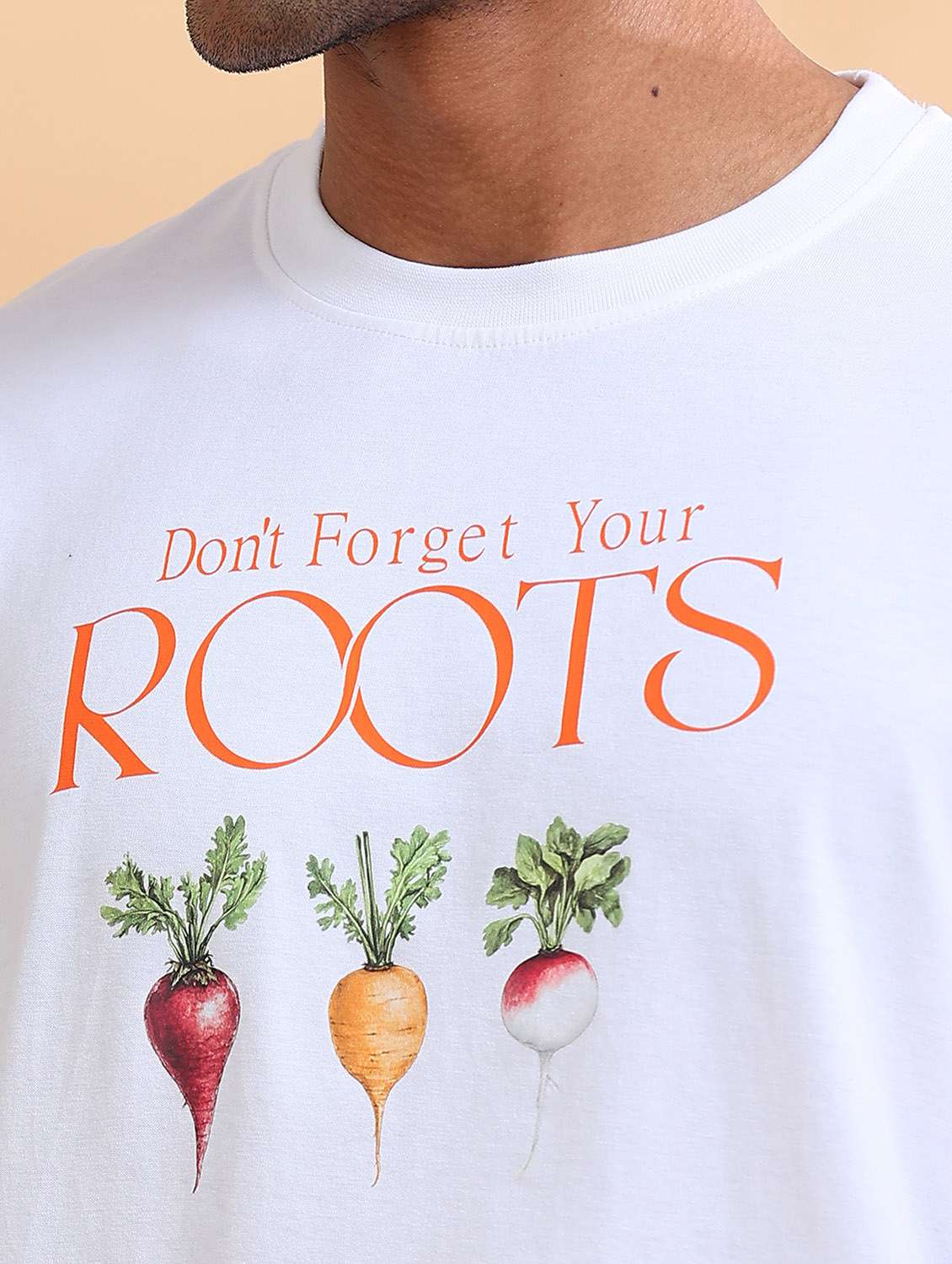 Men Printed Short Sleeve Loose Fit T-shirt - 22766768 -  Standard Image - 1