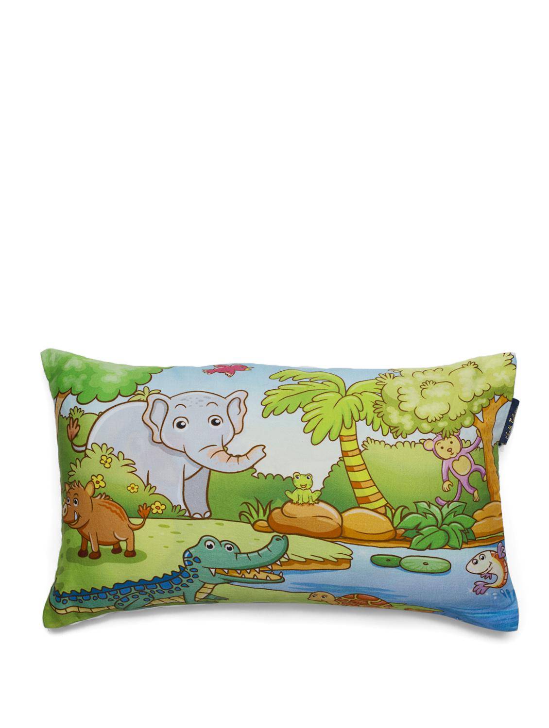 jungle print digital cushion cover - 22957 - Standard Image - 1
