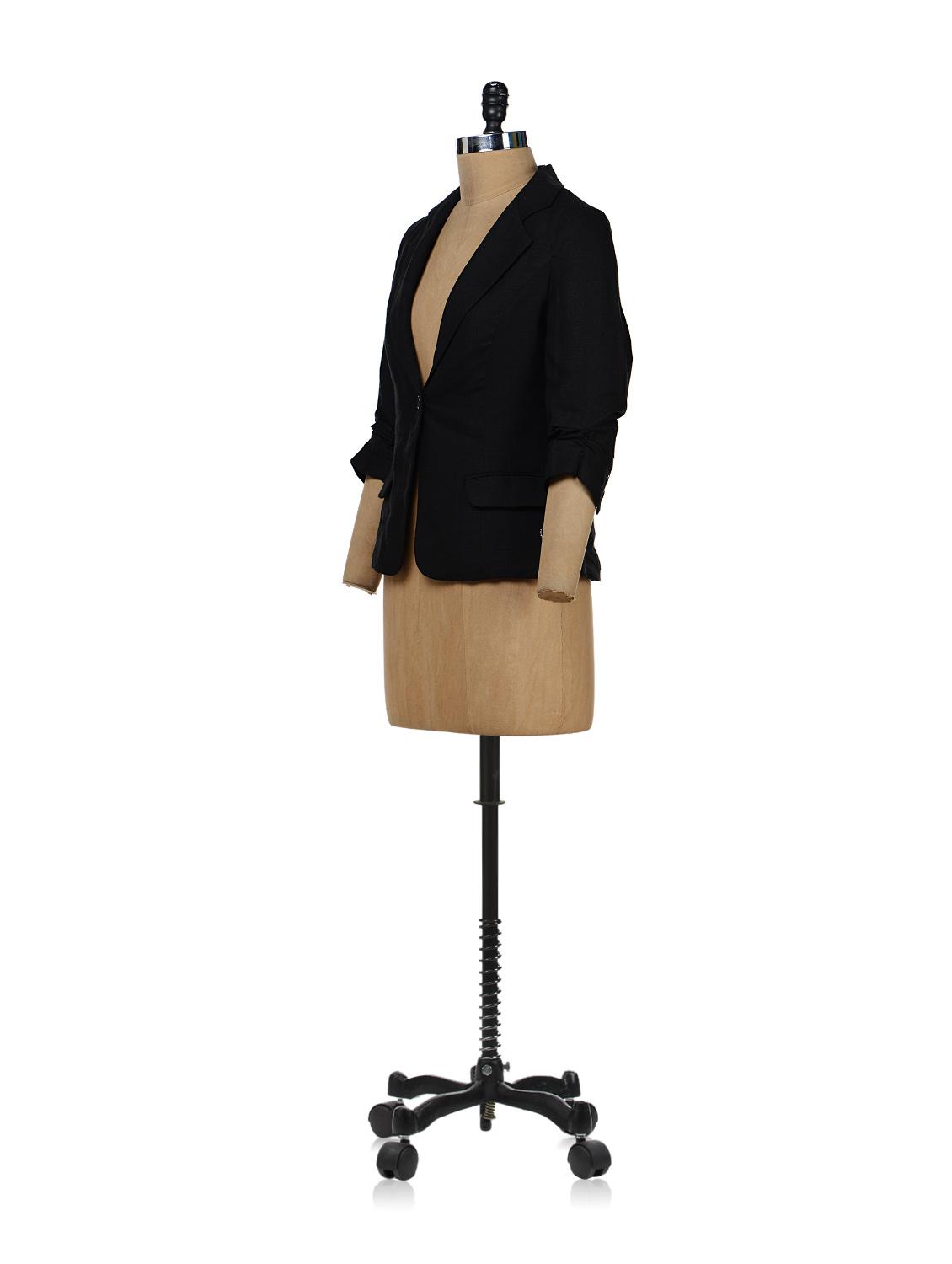 black linen blazer - 35574 -  Standard Image - 1