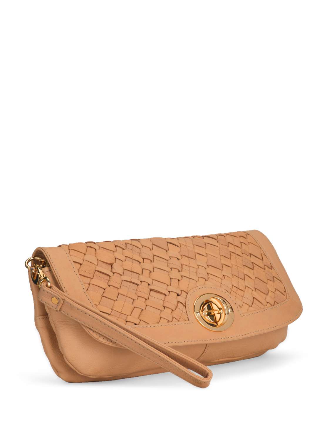 Textured Peach Clutch - 35695 -  Standard Image - 4