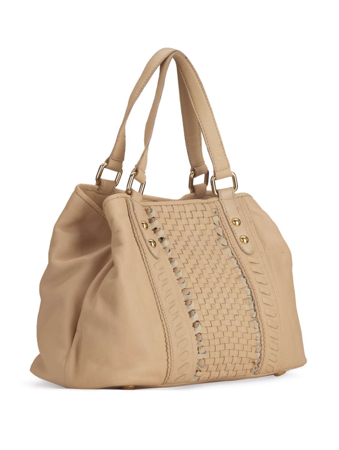 Handbag In A Textured Peach - 35710 -  Standard Image - 4