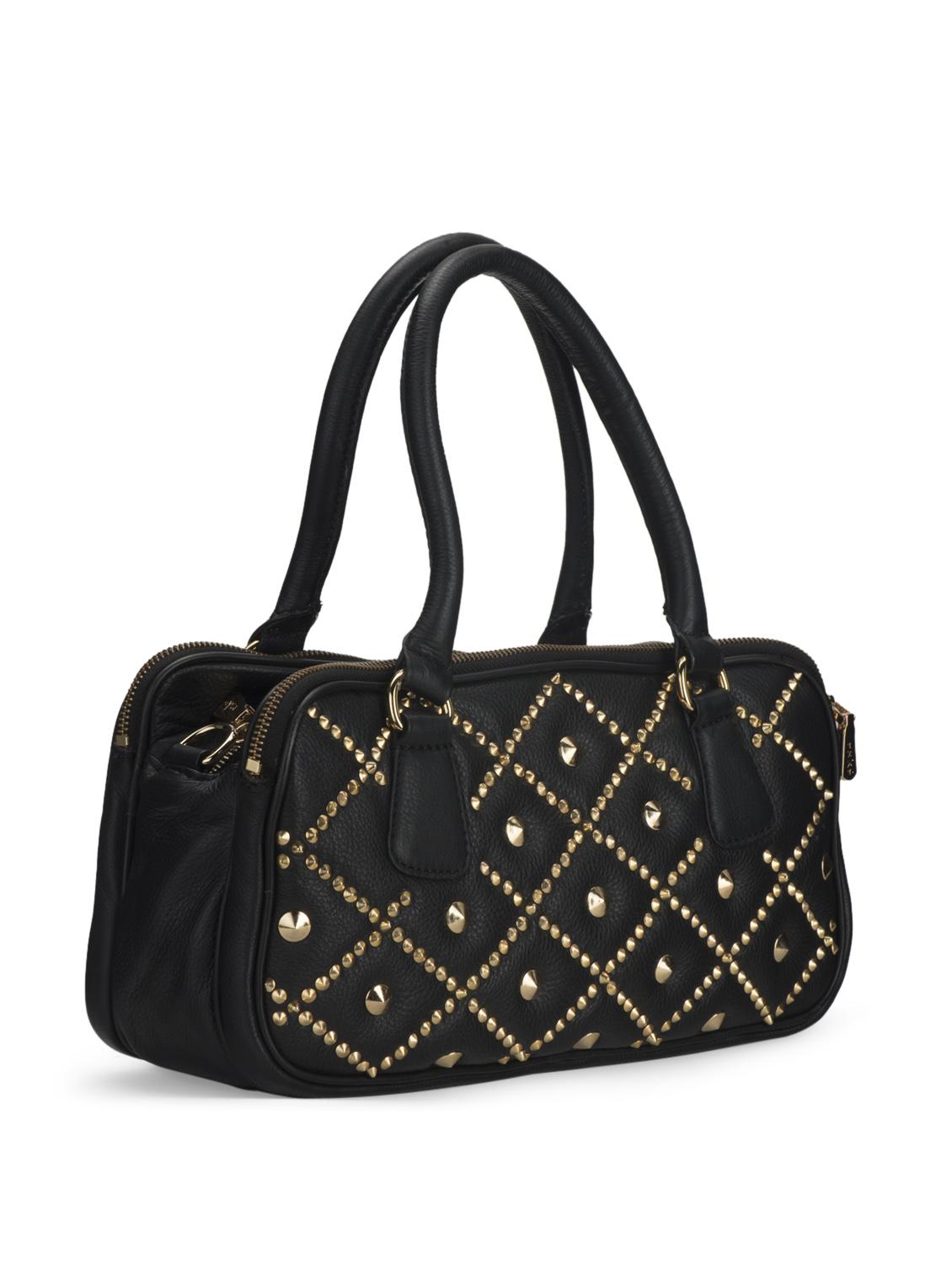 Studded Black Tote - 35723 - Standard Image - 4