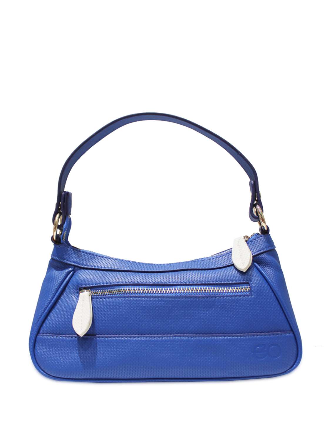 Blue Satchel with White Ribbon and Bow - 46234 -  Standard Image - 1