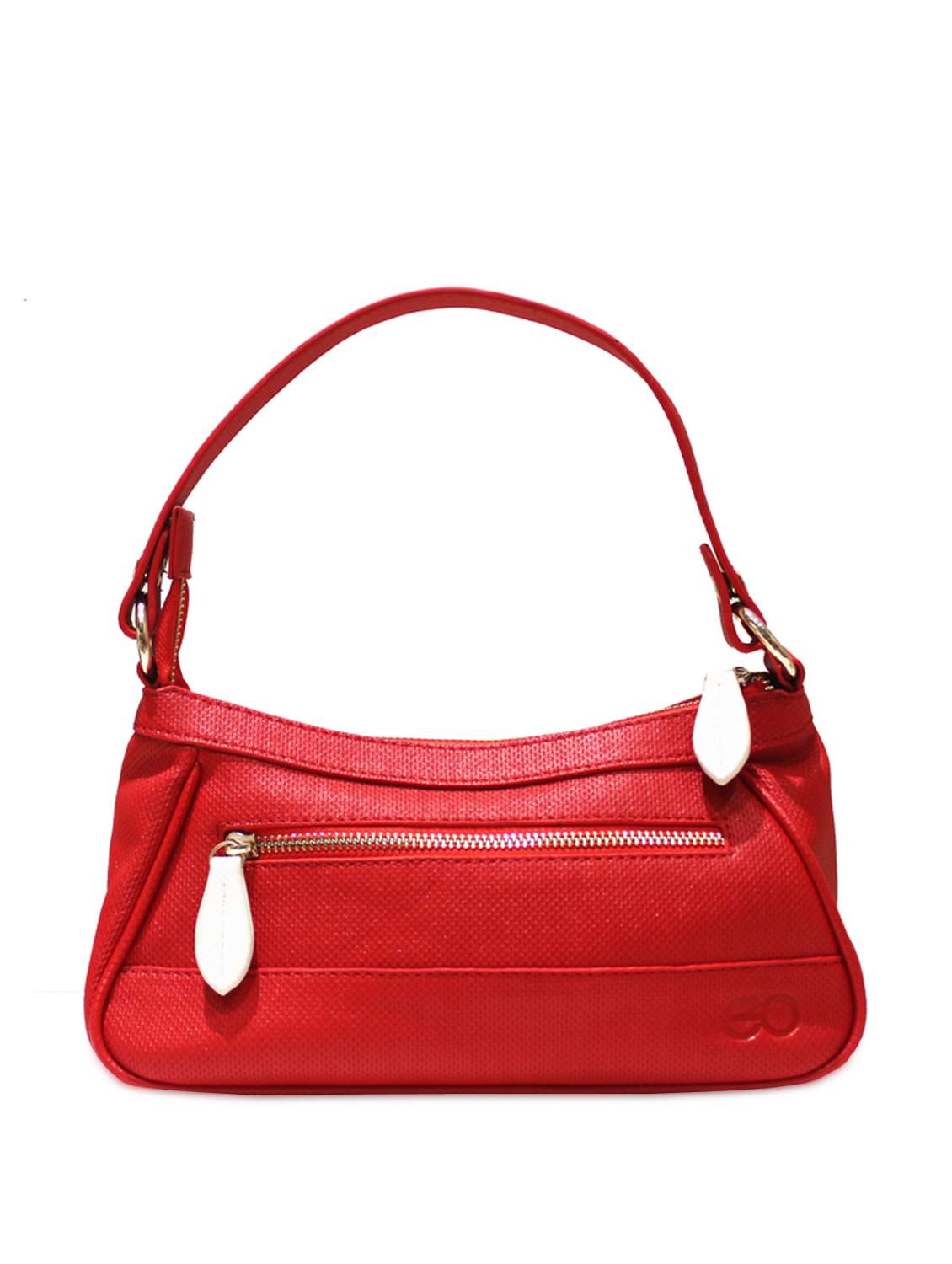 Red Satchel with White Ribbon and Bow - 46236 -  Standard Image - 1