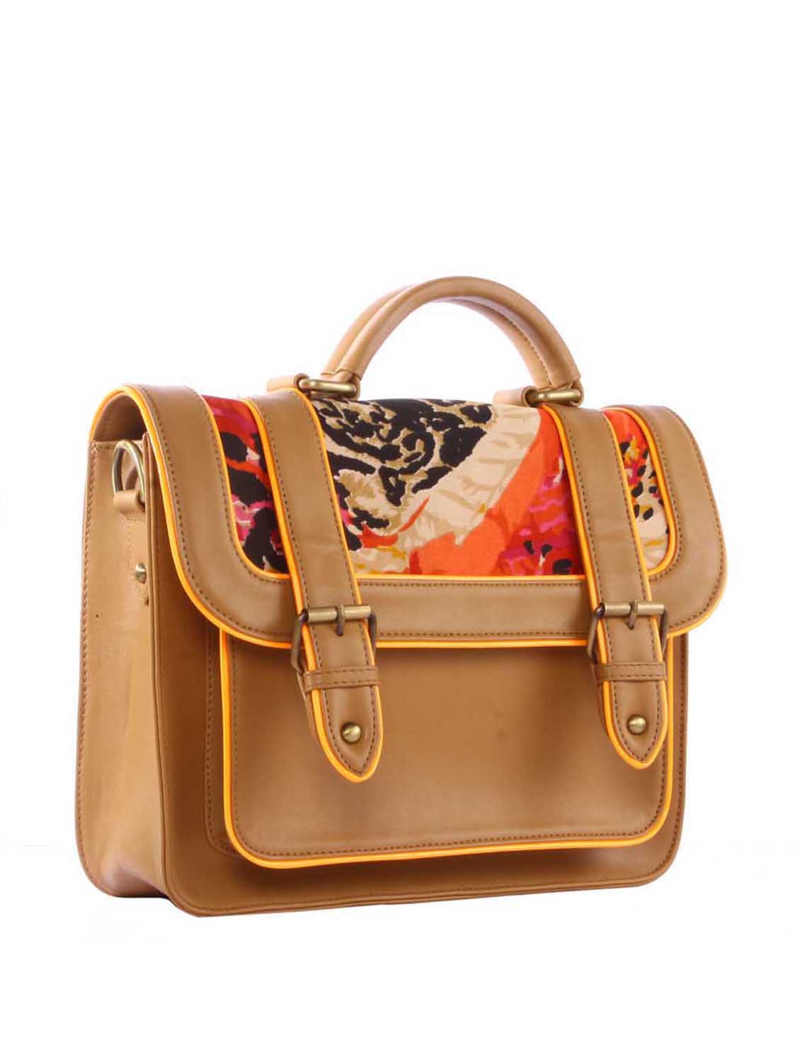 Dual Buckle Satchel - 47812 -  Standard Image - 4