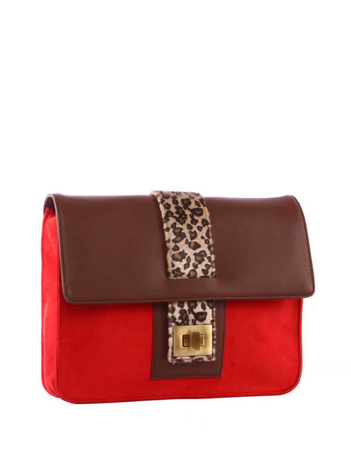 clutch with Animal Print Buckle - 47852 - Standard Image - 4