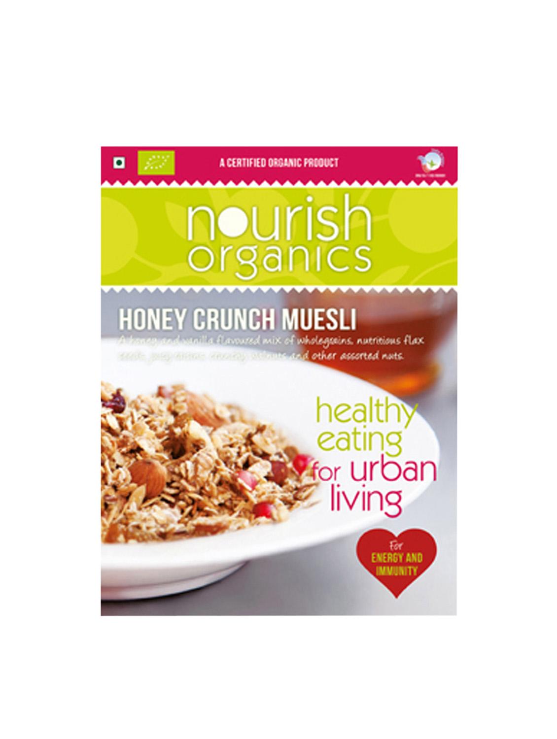 Honey Crunch Muesli - Nourish Organics