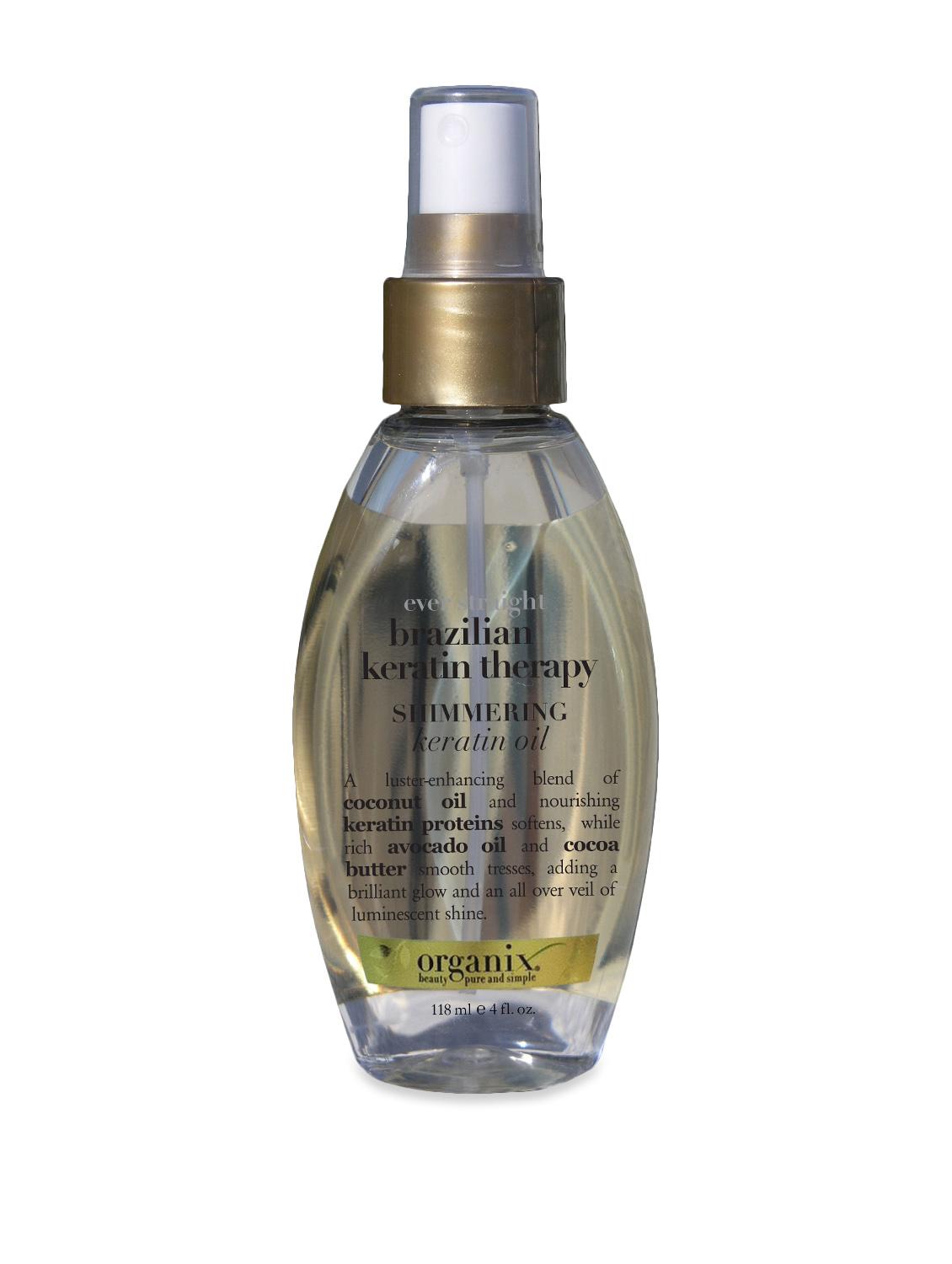 Brazilian Keratin Therapy Shimmering Keratin Oil - Organix