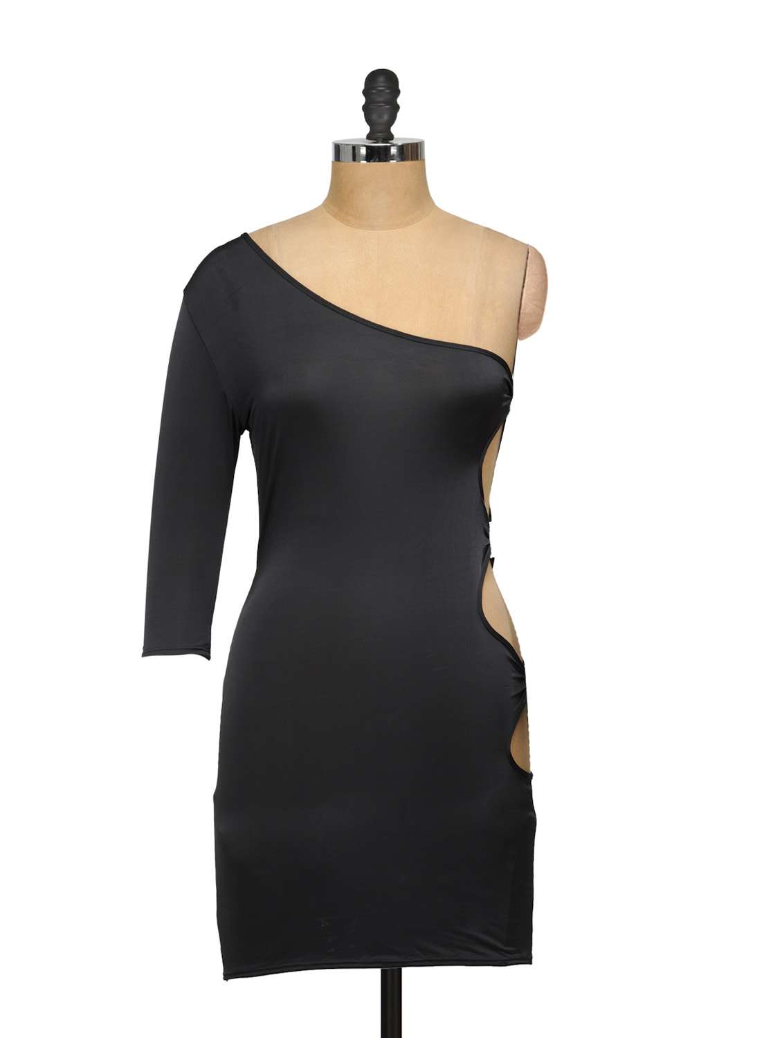 one shouldered racy dress