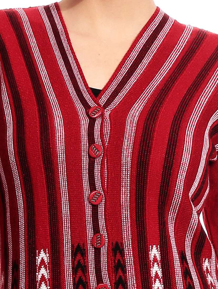 red long frock online