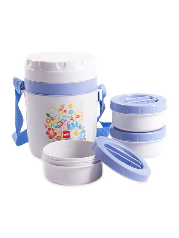 grey bpa free plastic container &  insulated food grade plastic body insulated nsulunch carrier