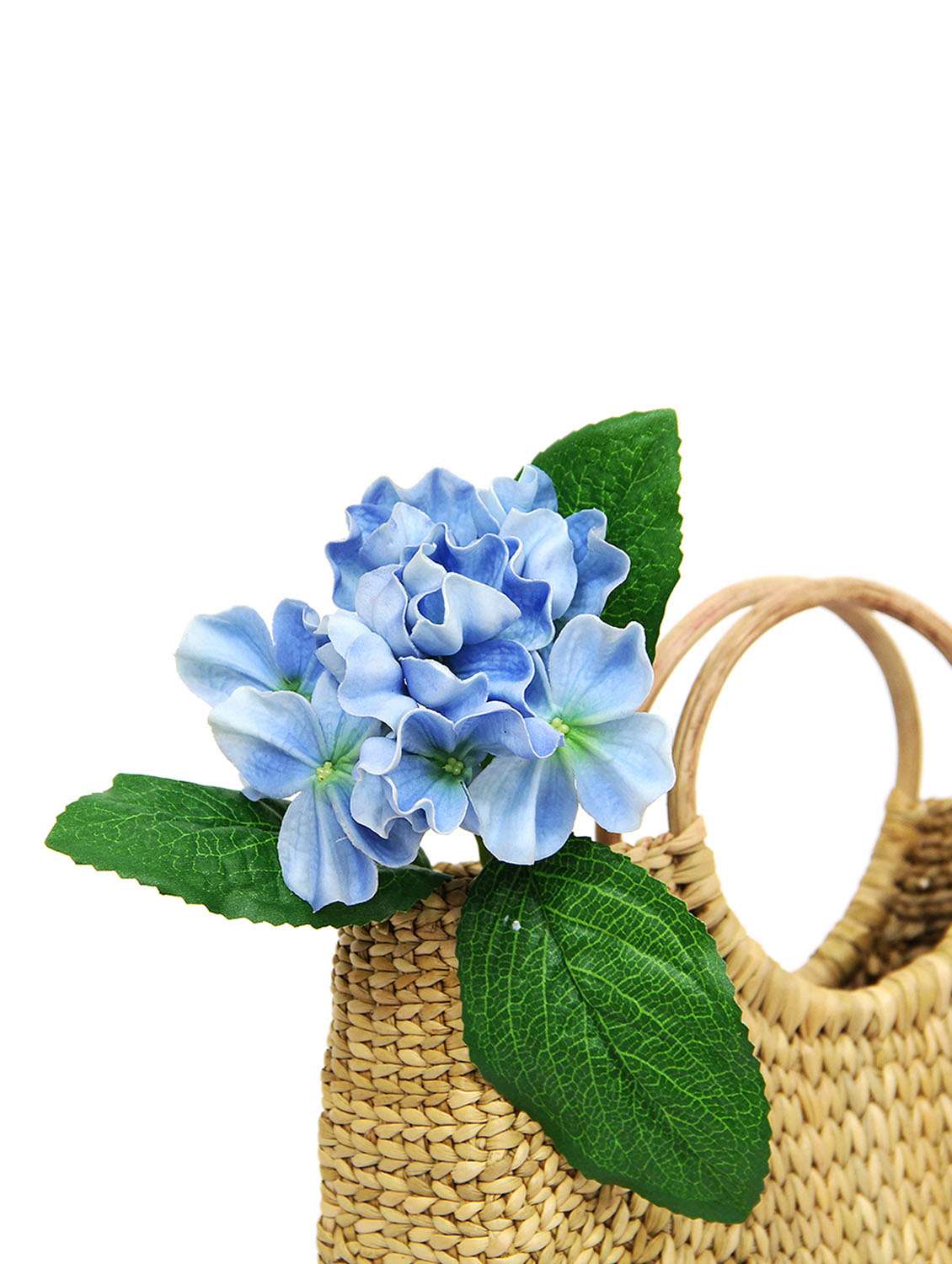 giftsbymeeta artificial hydrangea stem in blue  for home dã©cor and diwali gift diwaligifts10100