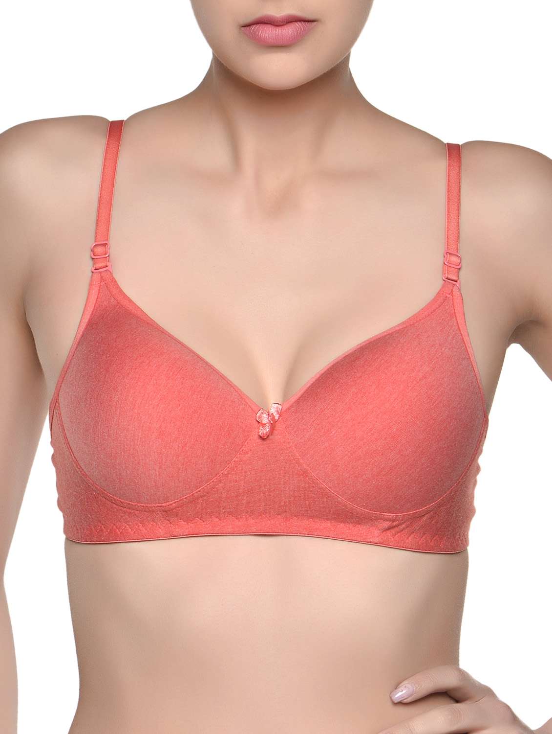 melange padded bra
