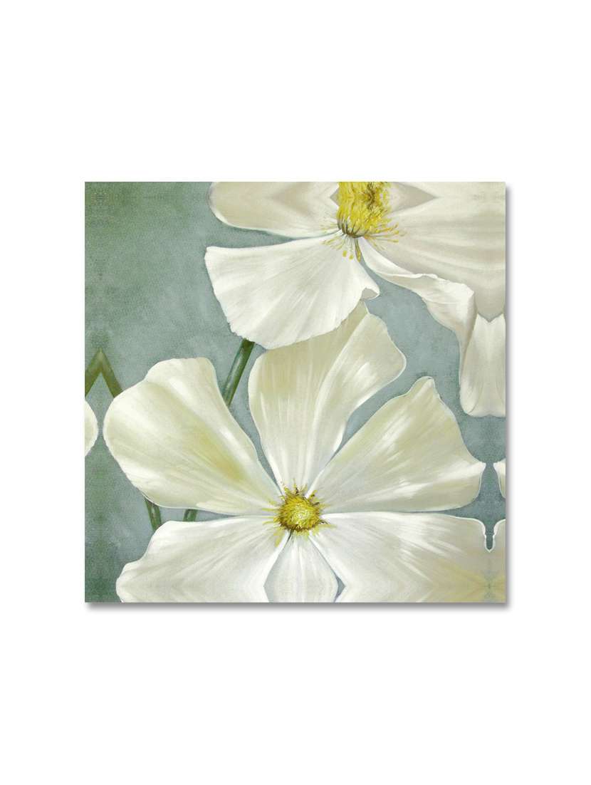 multicolour abstract printed canvas painting