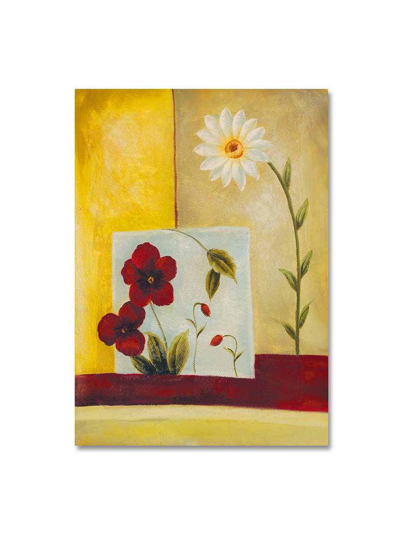 multicoloured premium printed painting on canvas