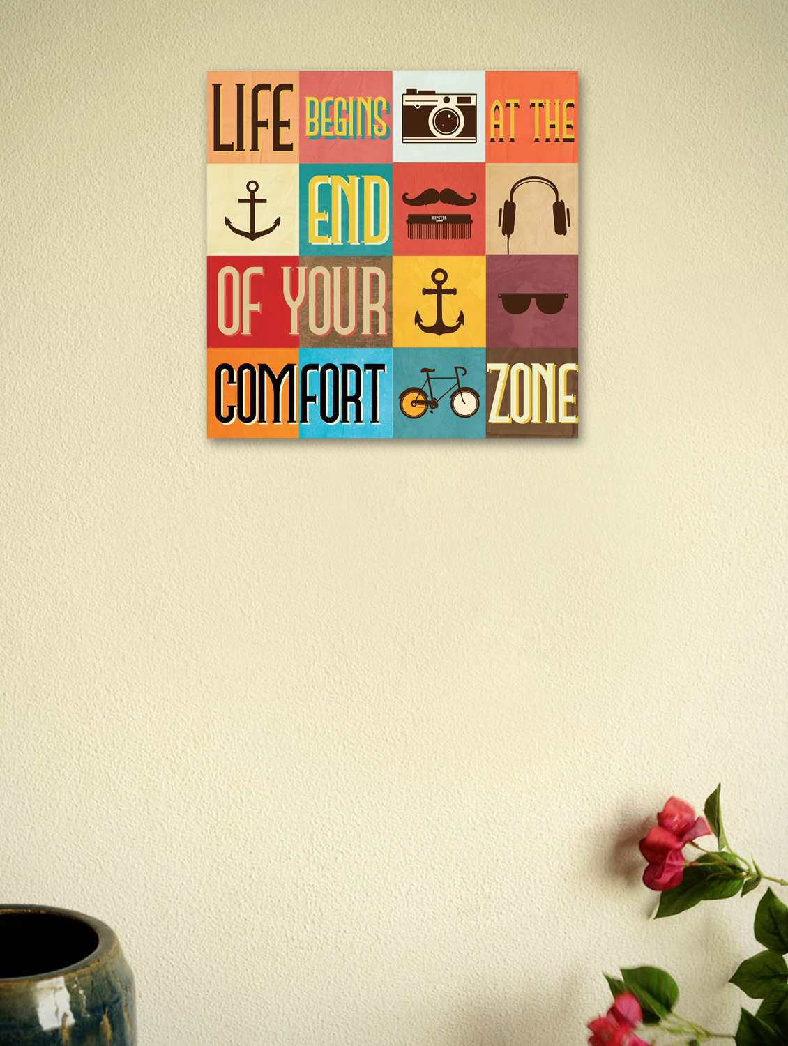 quirky life quotes poster