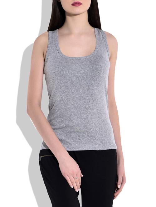 women's tank top scoop neck top - 9721786 - Standard Image - 0