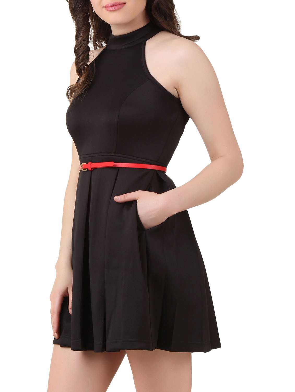 black belted dress - 9733359 -  Standard Image - 1