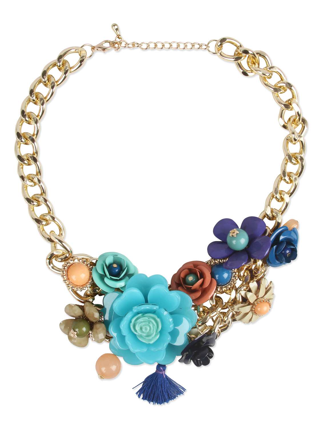 creamers azul necklace