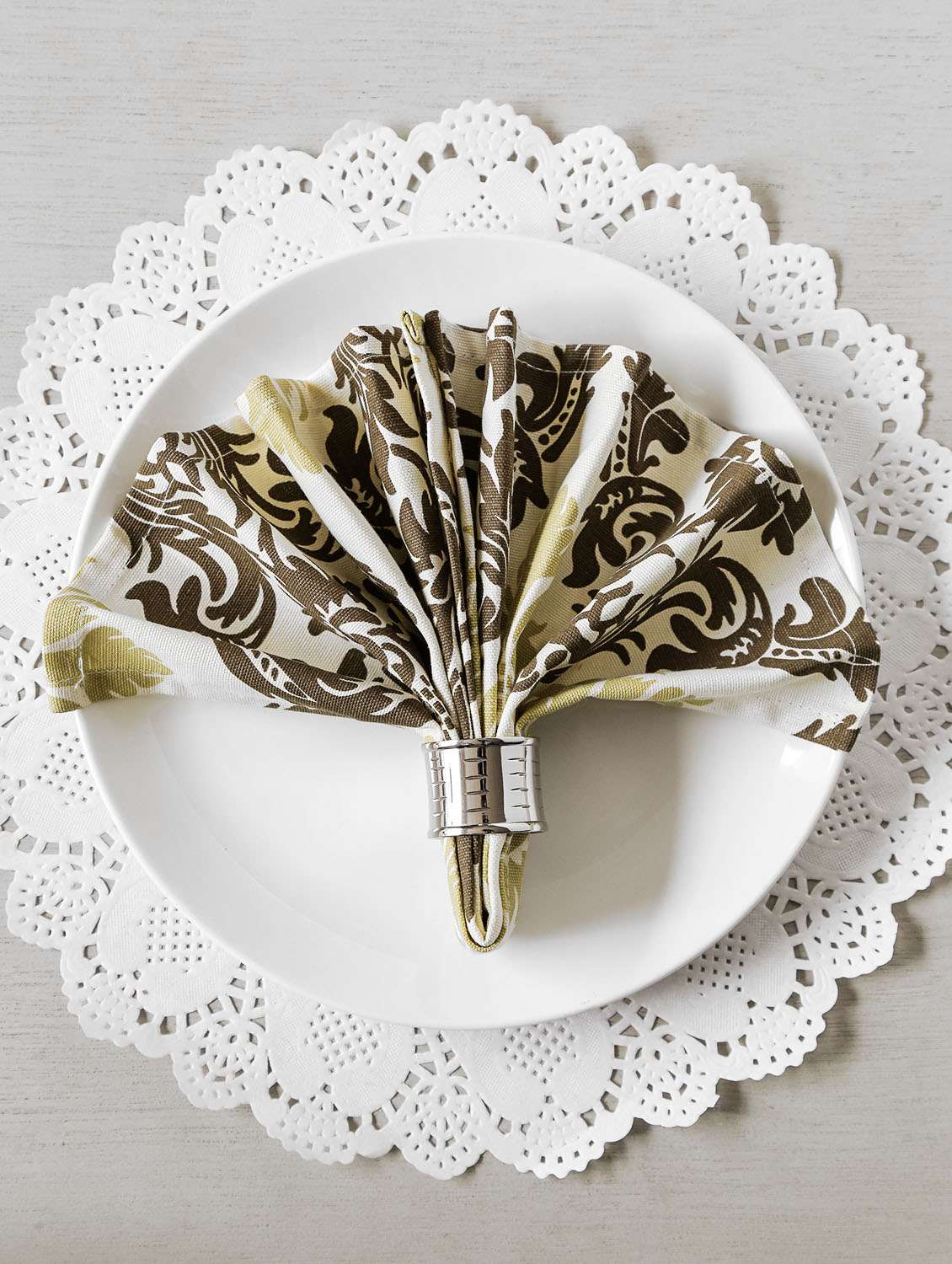 printed dinner napkins set (set of 6)