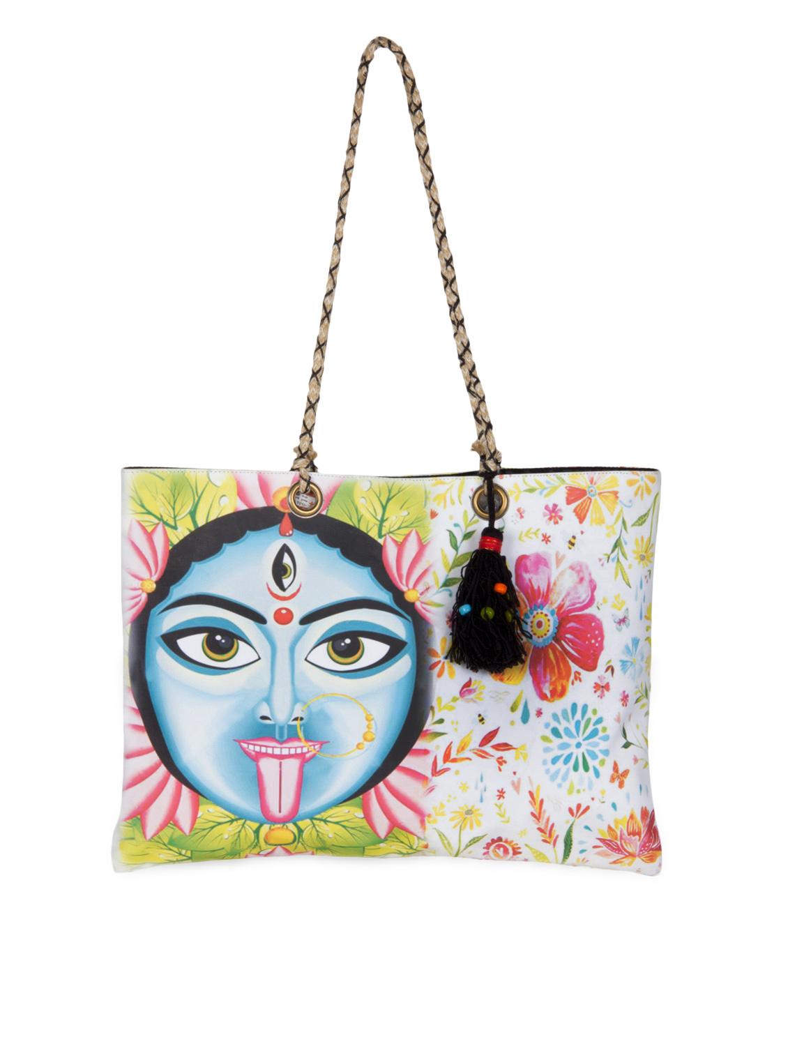 Kali Print Tote Handbag - The House Of Tara