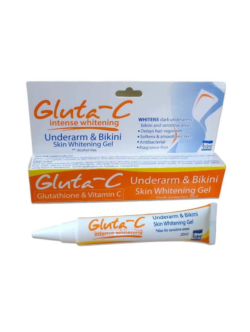 Herbal Gluta-C Underarm And Bikini Skin Whitening Gel With Natural Extracts - By