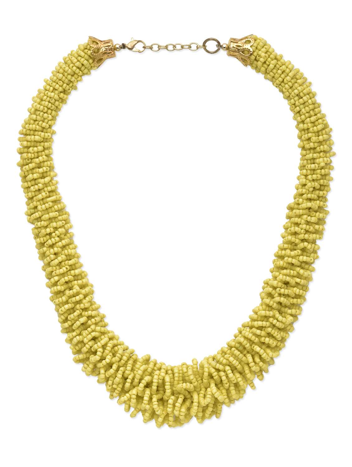 gold, yellow metal alloy necklace
