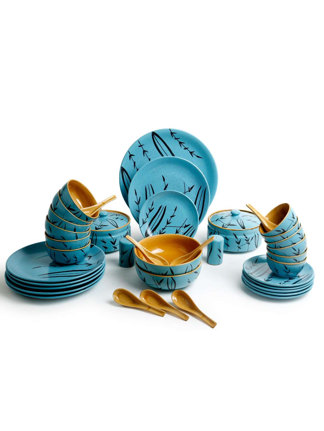 caffeine pack of 38 dinner set